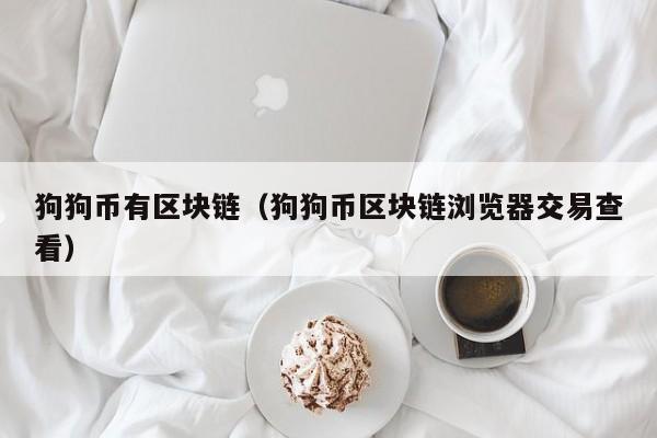狗狗币有区块链(狗狗币区块链浏览器交易查看)