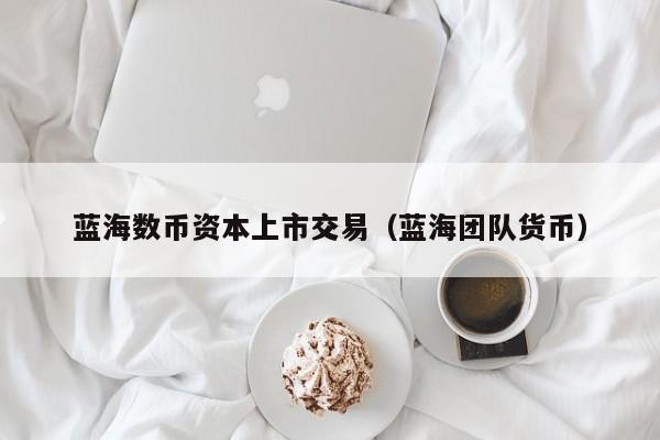 蓝海数币资本上市交易(蓝海团队货币)